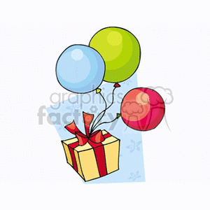   balloon balloons gift birthday party parties gifts present presents  balloon.gif Clip Art Toys-Games 