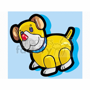   toy toys dog dogs  dog3.gif Clip Art Toys-Games 