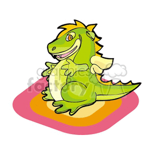 dragon clipart. Royalty-free image # 171196