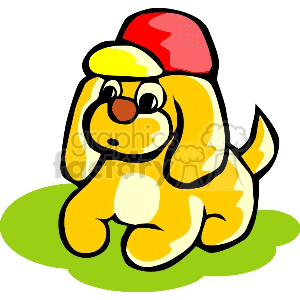 stuffed-puppy clipart. Royalty-free image # 171351