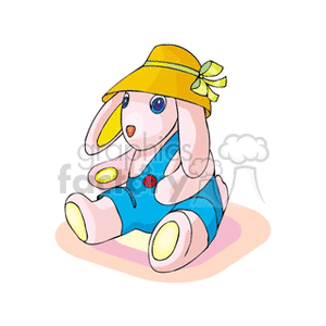   toy toys rabbit rabbits bunny bunnies  toybunny.gif Clip Art Toys-Games 