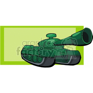 cartoon tank clipart. Royalty-free image # 171554