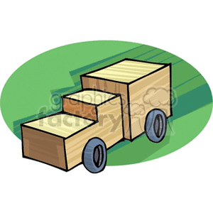 woodcar clipart. Commercial use image # 171577