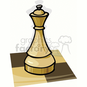 chesswhitequeen clipart. Royalty-free image # 171744