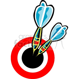 darts-target animation. Royalty-free animation # 171756