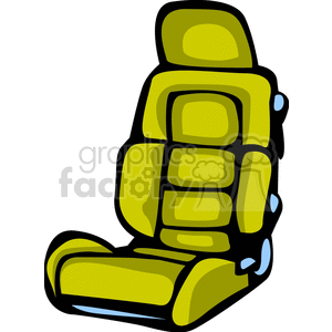   auto car parts seat seats  seat003.gif Clip Art Transportation Car Parts 