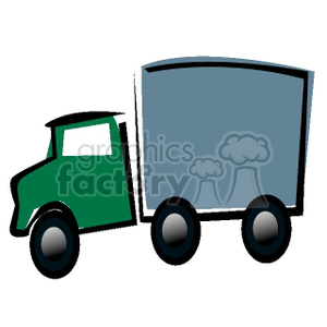   trucks truck semi  0703TRUCK.gif Clip Art Transportation Land 