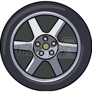   auto car parts tire tires wheel wheels  PTG0108.gif Clip Art Transportation Land 