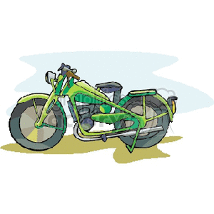 autobike clipart. Commercial use image # 172414