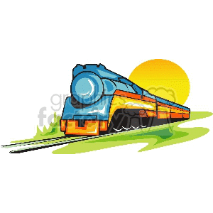   train trains  train003.gif Clip Art Transportation Land 