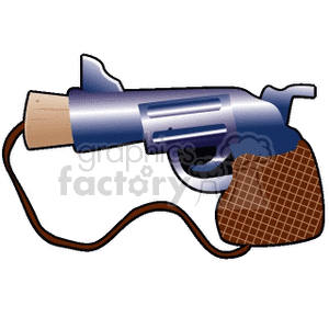   gun guns pistol pistols weapons weapon cork toy toys  POPGUN02.gif Clip Art Weapons 