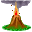 volcano_644 clipart. Commercial use icon # 175674