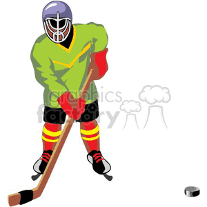 hockey-008 clipart. Royalty-free image # 369990