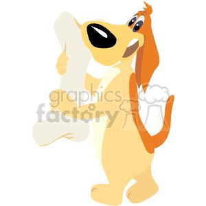 dog005 clipart. Royalty-free image # 370075