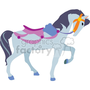 carousel horse014 clipart. Commercial use image # 370215