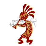 kokopelli-002 06172006 clipart. Commercial use image # 370236