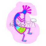kokopelli-009 06172006 clipart. Commercial use image # 370241