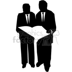 silhouette of architects  clipart. Commercial use image # 370689