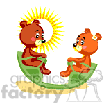 teddy bear bears toy toys character funny cartoon cute teeter totter totters playing play