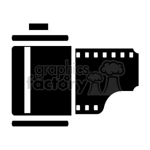 roll of 35mm film clipart.