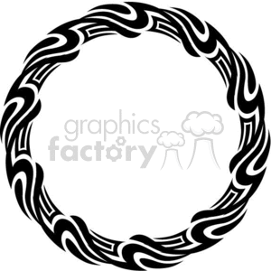 round flames 089 clipart. Royalty-free image # 372778