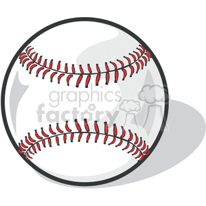 a baseball clipart. Royalty-free image # 168458