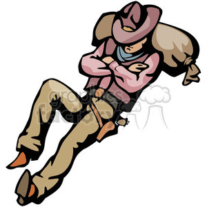 cowboys 4162007-201 clipart. Commercial use image # 374205