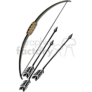 indian indians native americans western navajo weapon weapons bow and arrow vector eps jpg png clipart people gif