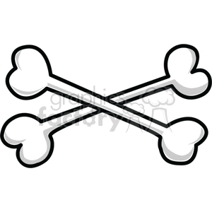 Cross bones clipart. Commercial use image # 374387