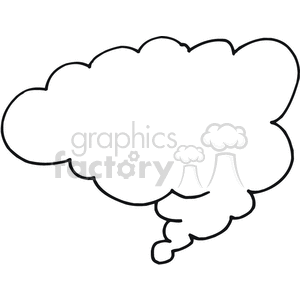 Thought bubble 18 clipart. Royalty-free image # 375096