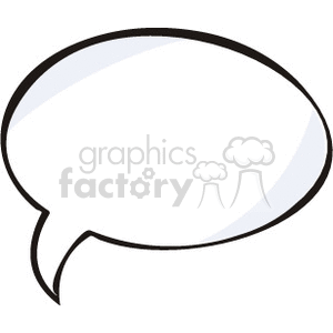 speech bubble clipart. Royalty-free image # 375120