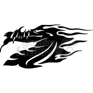 vector vinyl-ready auto vehicle graphics decals tattoo tattoos black white 4x4 offroad dragon dragons monster creature off road