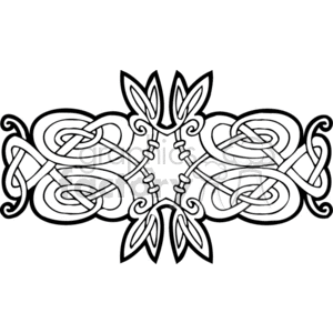 celtic design 0078w clipart. Royalty-free image # 376521