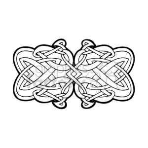 celtic design 0145w clipart. Royalty-free image # 376566