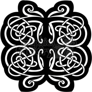 celtic design 0062b clipart. Royalty-free image # 376601