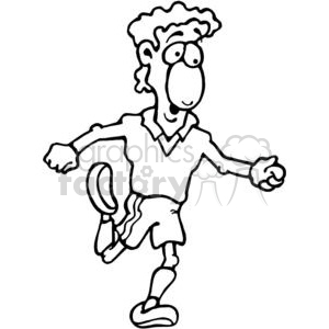 Soccer-Player-3 clipart. Royalty-free image # 380264