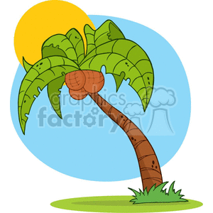 palm tree clipart. Commercial use image # 382157