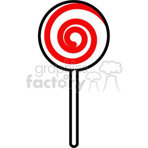 red sucker clipart. Royalty-free image # 382421