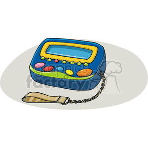 Cartoon game gadget  clipart. Commercial use image # 382587