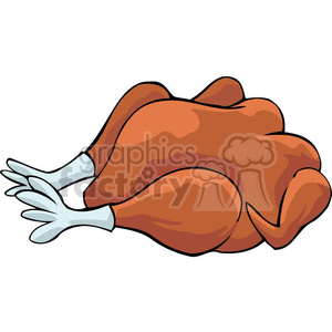 chicken ready for cooking clipart. Royalty-free image # 383174