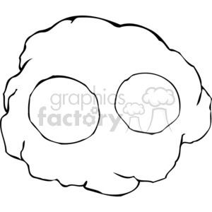 eggs outline clipart. Royalty-free image # 383213