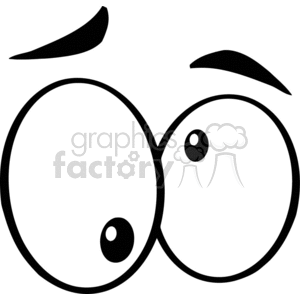 cartoon funny comic comical vector eye eyes eyeball silly black white