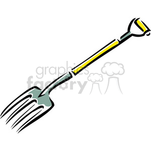 pitchfork clipart. Royalty-free image # 385005