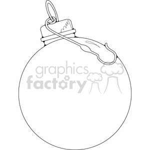 Christmas Ball Ornament clipart. Commercial use icon # 388526