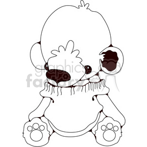 Stuffed Bear clipart. Commercial use image # 388566