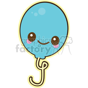cartoon cute character funny balloon party
