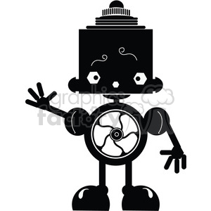 Robot Boy 02 clipart. Royalty-free icon # 394080