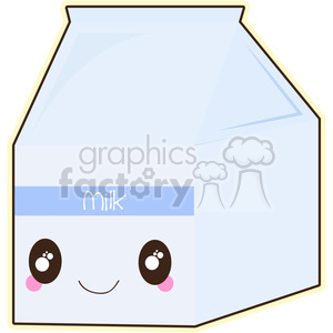 Milk Carton Cartoon Character Vector Image Clipart Commercial Use Gif Jpg Png Eps Svg Ai Pdf Clipart 394924 Graphics Factory