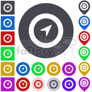 clipart - navigation icon pack.