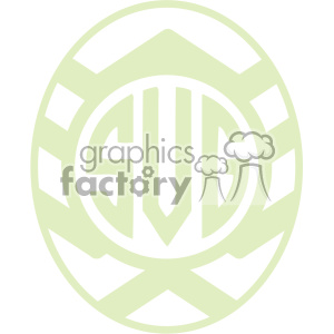 easter egg svg cut file 12 clipart. Royalty-free image # 403713